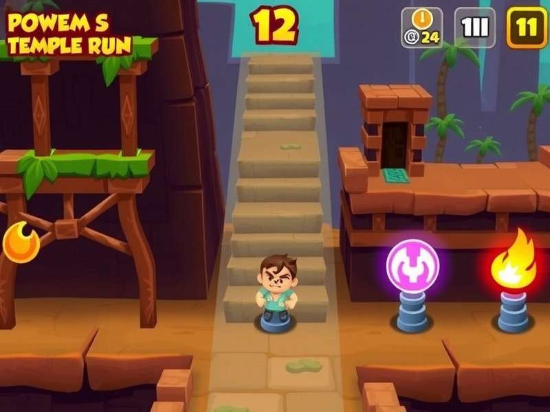 Bheem S Temple Run Power-Ups